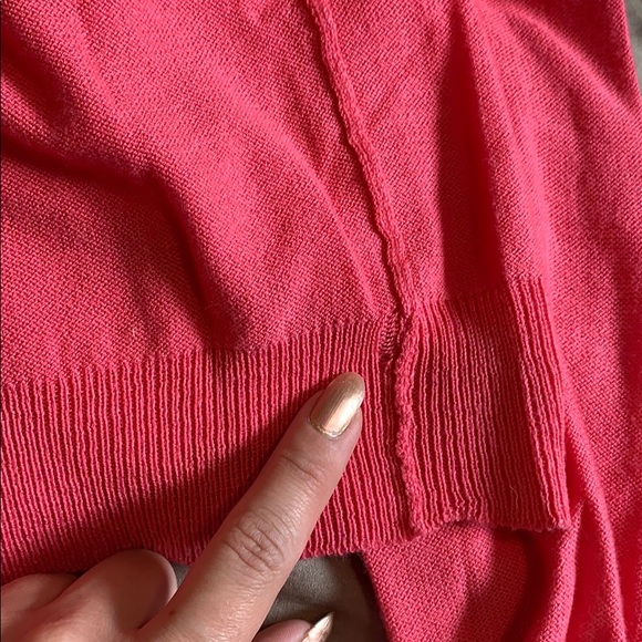 Pink Knit Cutout Sweater - Picture 6 of 6